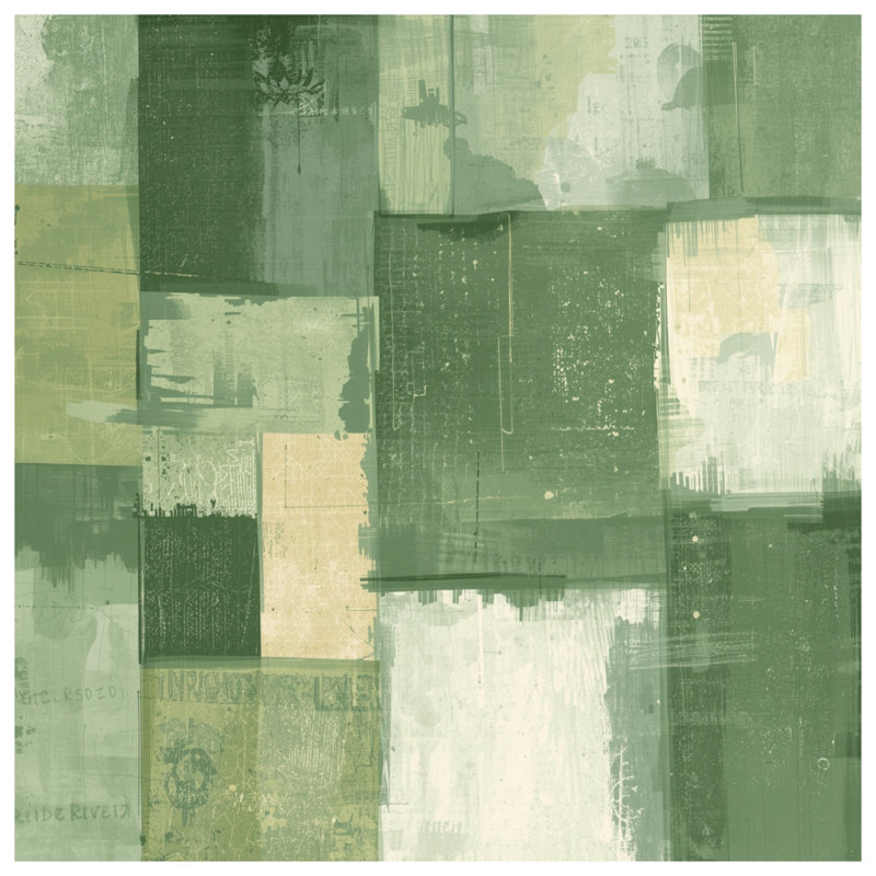 Coussins décoratifs vert et beige, 20 x 20 pouces