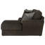 Canapé modulaire rembourré 2 pièces Michele et 6 coussins décoratifs inclus Michele-83911205