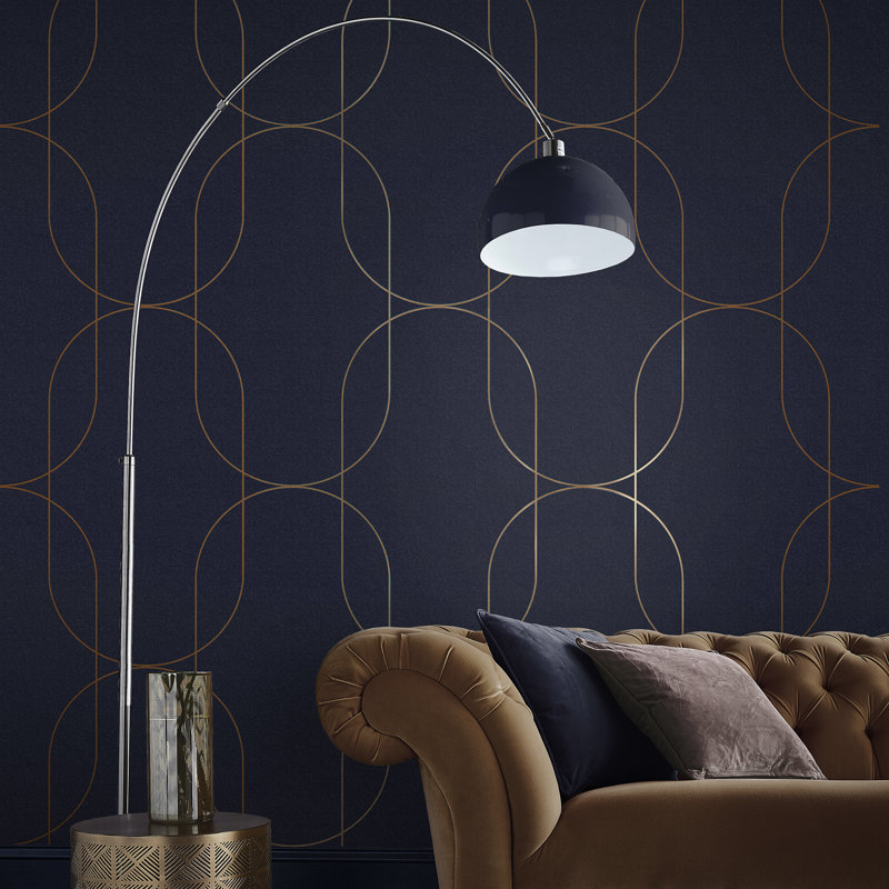 Palais Geometric Metallic Wallpaper Roll