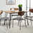 Dorjan Mahogany Dining Table