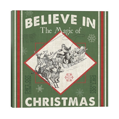 Believe in The Magic Ii 1 Piece Wrapped Canvas Wall Art