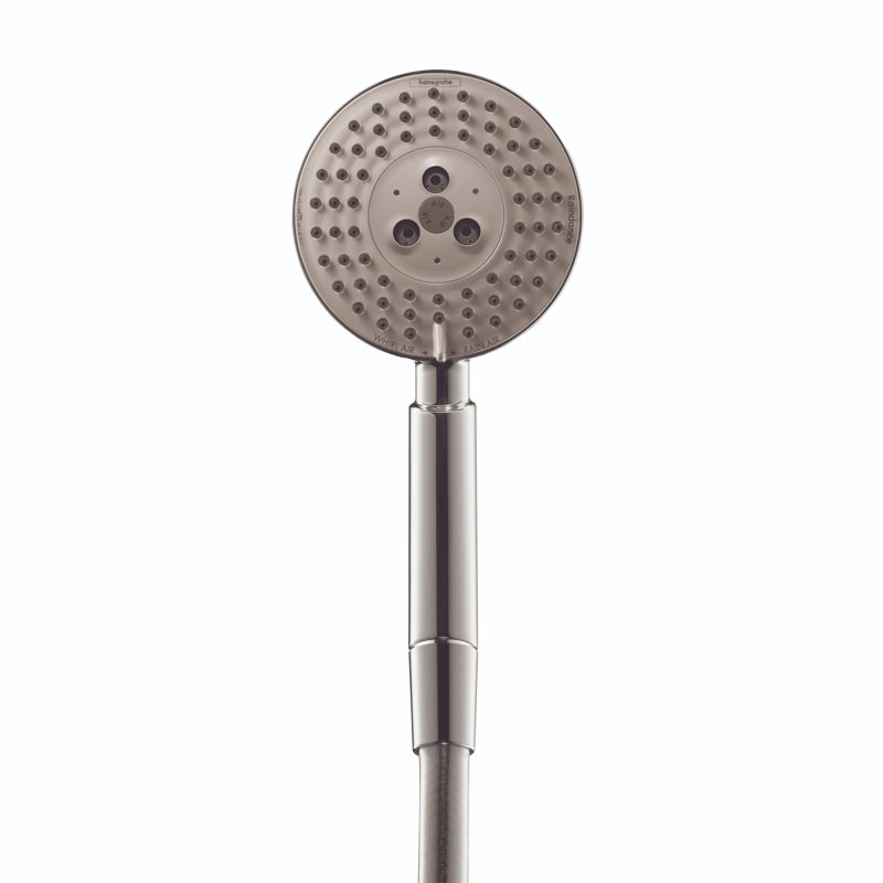 Raindance S 100 Air 3-Jet Rain Handheld Shower Head, Chrome