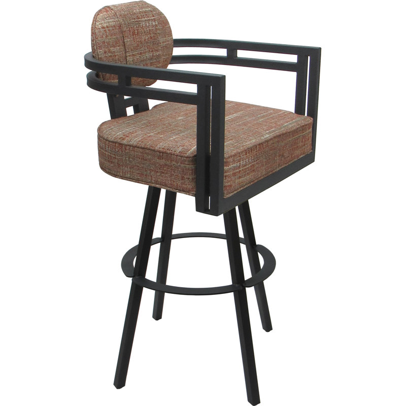 Watusi Madder - Gray - 26" Seat, Gray, Watusi Madder/Polyester Blend