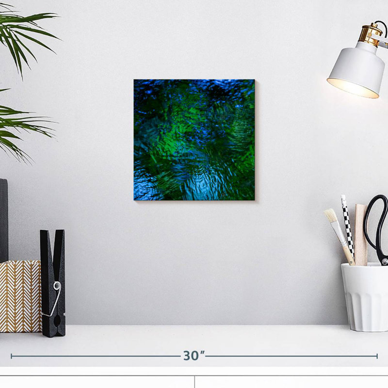 Monets Pool I, 10" H x 10" W