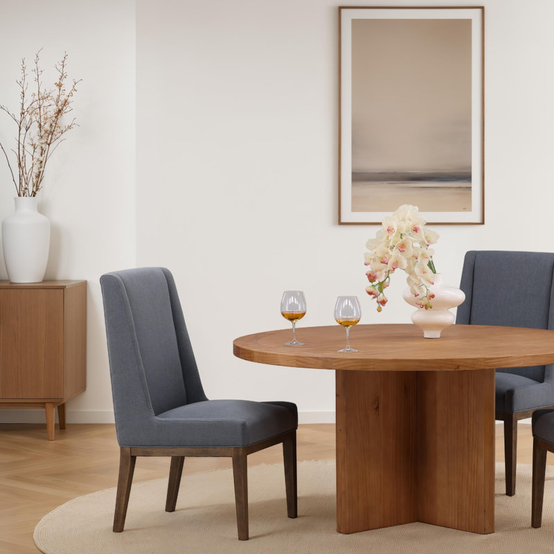 Oliver Cotton Blend Upholstered Dining Chair