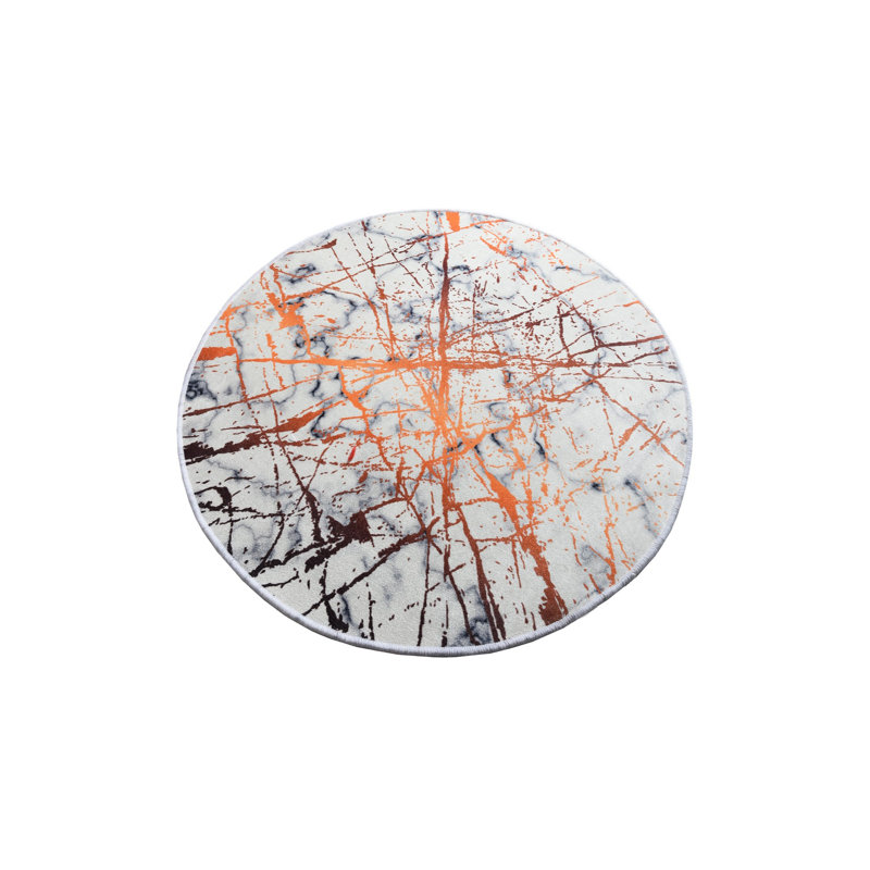 Premium Bathmat, 39.4-Inch Diameter, 100% Polyester, Antiallergic, Dust & Stain Repellent, Non-Slip Underside | Machine Washable at 86°F, 700 GSM | Soft & Durable for Bathroom Safety and Comfort