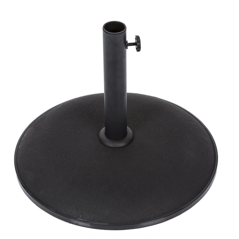 Sheffield 15kg Metal Free Standing Umbrella Base, Black