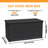 230 Gallon Large Outdoor Storage XXL Deck Box For Patio Furniture-121997962
