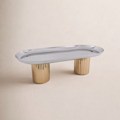 Guilded Oval Platter