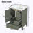 24" Modern Bathroom Vanity with Ceramic Sink-128979813