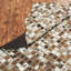 Brelin Cowhide Patchwork Area Rug in Brown-1719428762