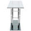 48 " W Glass Top Console Table