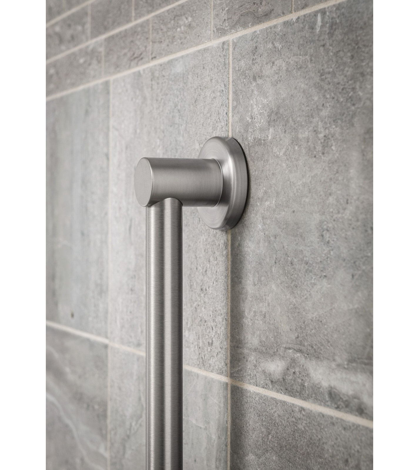 Align Grab Bar, Brushed Nickel, 1.25" H x 24" W x 1.25" D