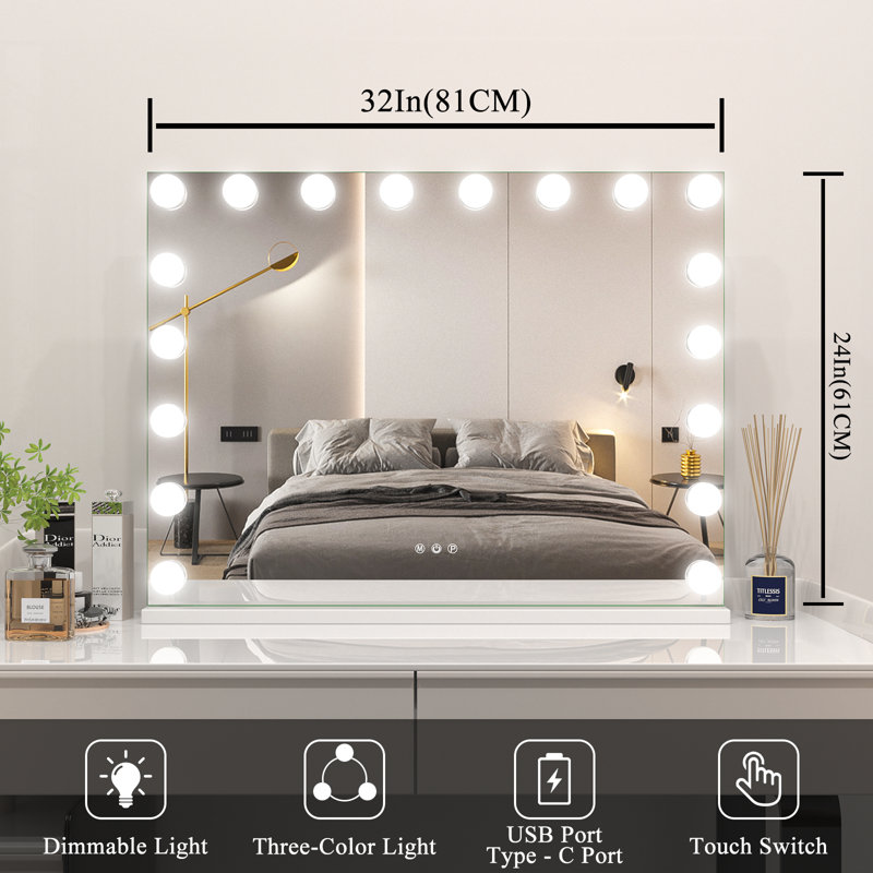 Miroir Demetriss, 32" x 24"