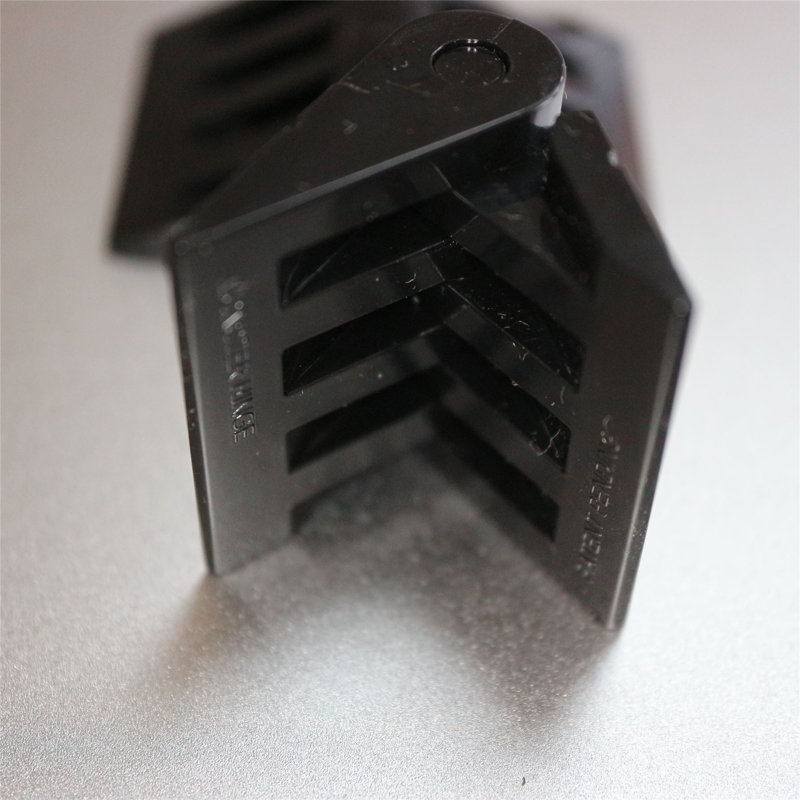 Monster Hinge Hinges Black Acrylic Plastic