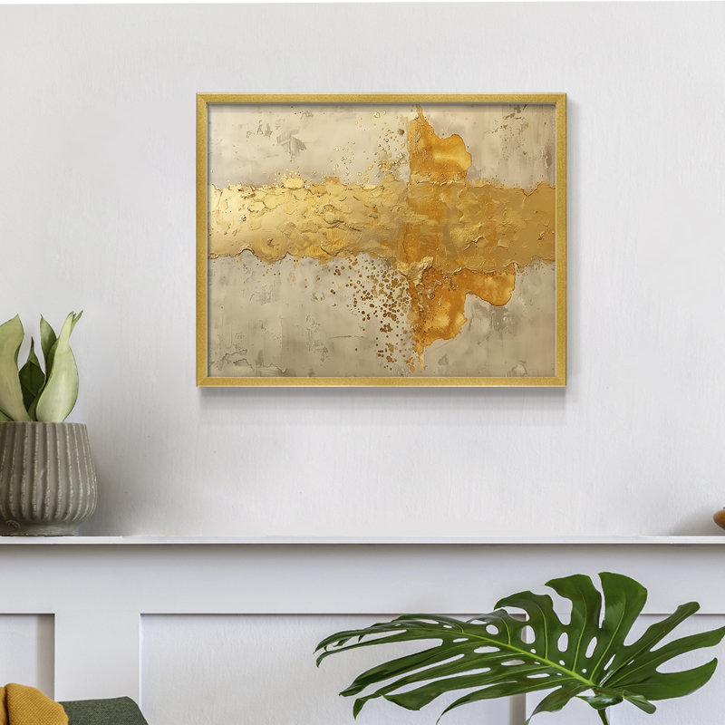 Abstract Series-CLXXX -Framed Print - Restickable, 11" H x 14" W