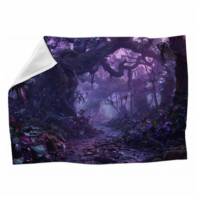 Enchanted Machine Printed Throw Blanket