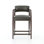 Tyler Upholstered Stool with Solid Wood Frame