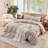 DONEUS Striped Duvet Cover Set 100% Washed Cotton Linen Like Soft Feelling 3 Pieces Bedding Set-121887709-121887697
