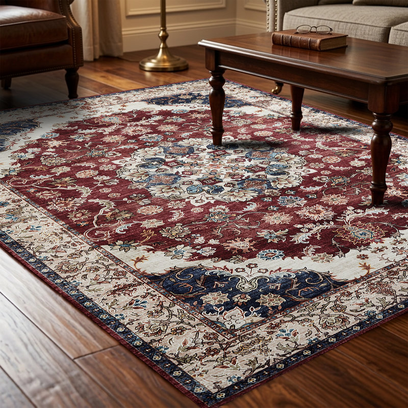 Cashmere Machine Tufted Area Rug ( Low-Pile Traditional), Rectangle 200 x 290 cm