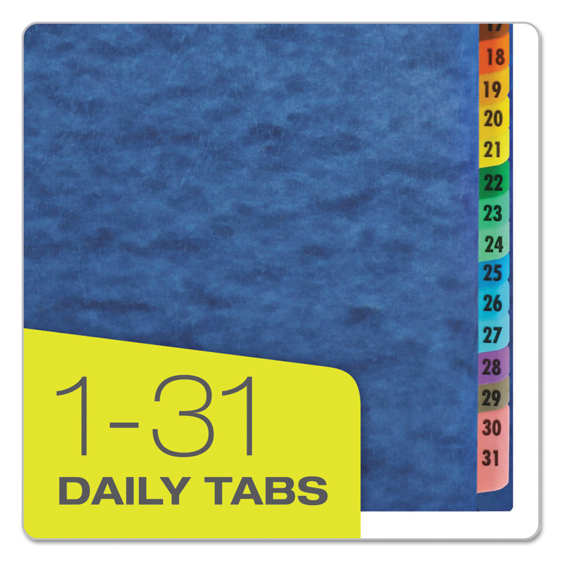 Pendaflex® Expandable Indexed Desk File PVC / Vinyl Flat Files Open