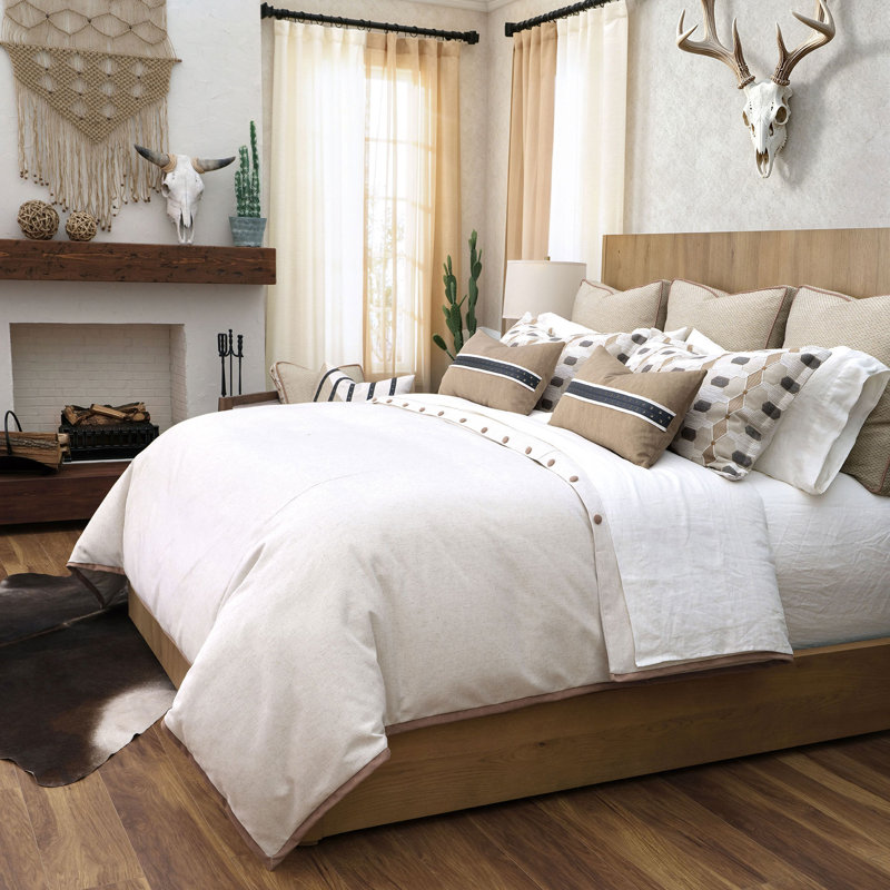 Housse de couette tissée Levi, null