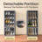 Sreyas Shoe Storage Organizer with Clear Door,12 pairs
