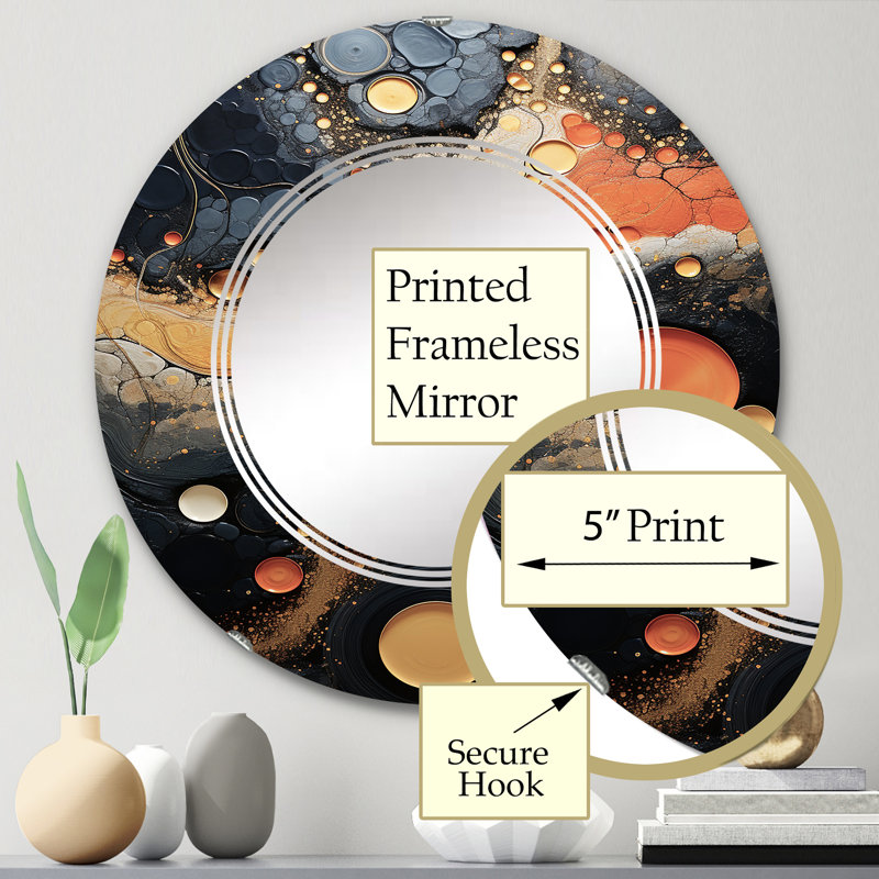 Miroir Zharyah, 24 po x 24 po