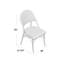 Chaise de terrasse empilable Nergizli-58165593