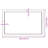  Wall Shelf Dark Brown Solid Oak Wood Medium Floating Shelf-398264902
