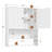 Bathroom Wall Cabinet with Towel Bar