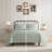 Laura Ashley Gracies Gingham Cotton Reversible Green Quilt Set-114842124