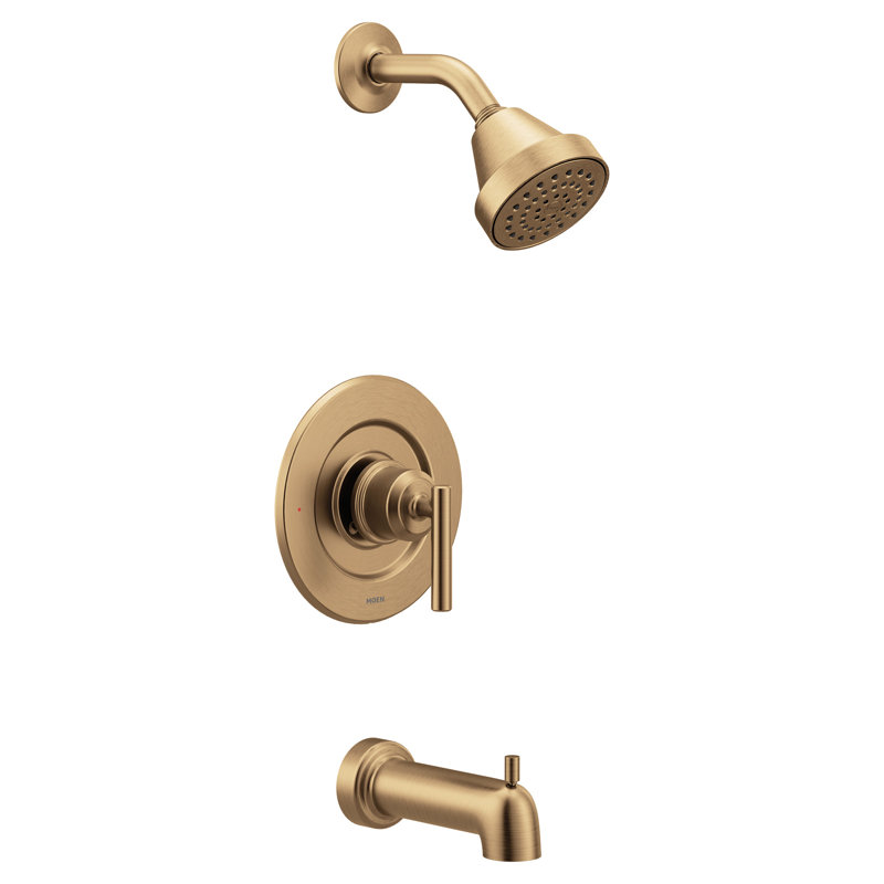 Moen Gibson Posi-Temp Pressure Balancing Eco-Performance Modern Tub And Shower Trim Valve Required