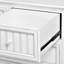 Commode 7 tiroirs Kolya - Finition blanche-1127998580