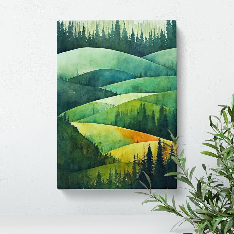 Forest Hills No.3 - Wrapped Canvas, 50cm H x 35cm W x 3cm D