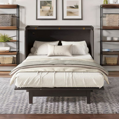 Lit escamotable en bois massif Eckart