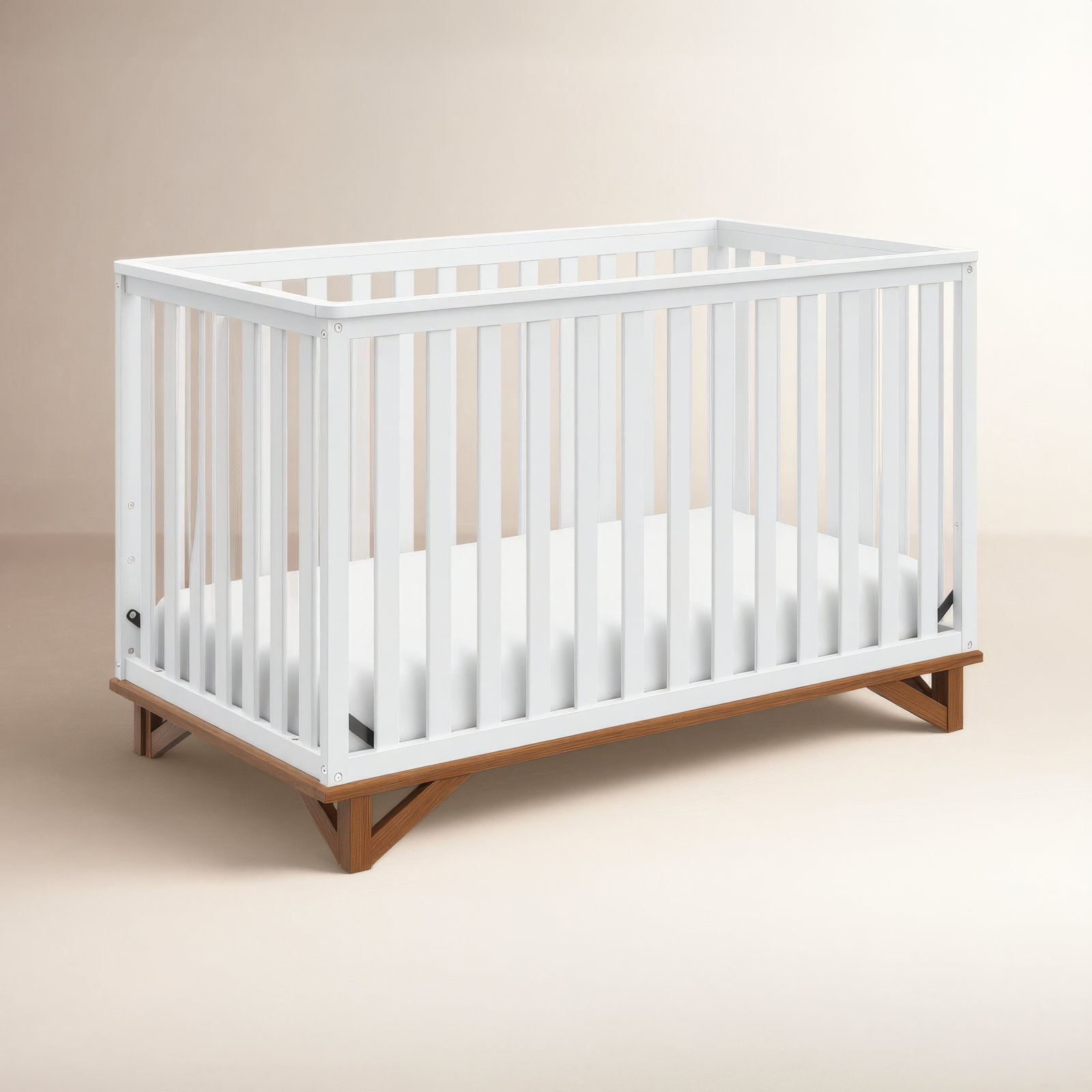Santa Monica 5-in-1 Convertible Crib, Vintage Driftwood