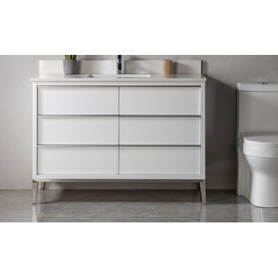 Ensemble de meuble-lavabo simple 48 po Ely