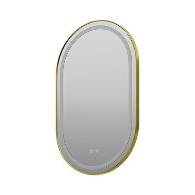 Oval Wall Makeup / Shaving Mirror