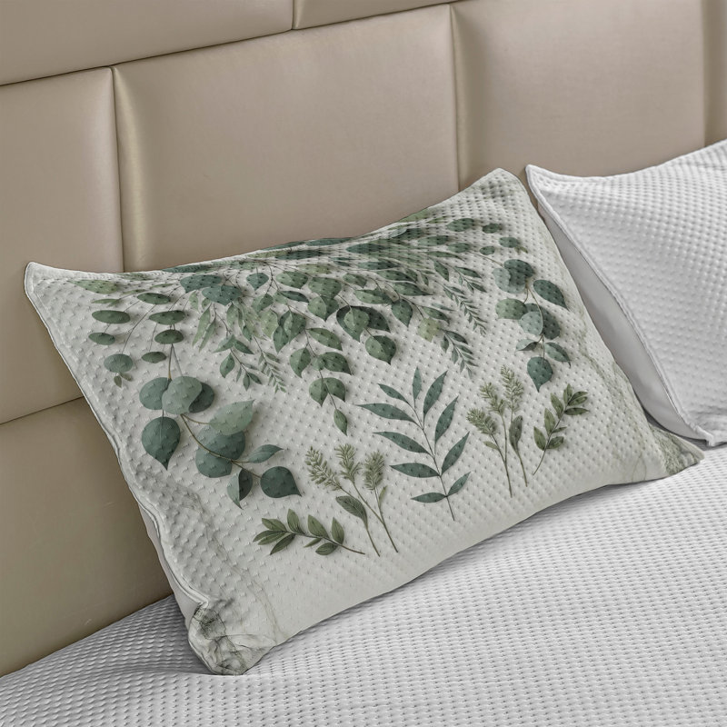 Housse de coussin Ambesonne Eucalyptus, H 1 po x l 36 po