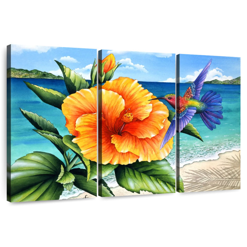 Harnek Beauty And Beach, 36" H x 57" W