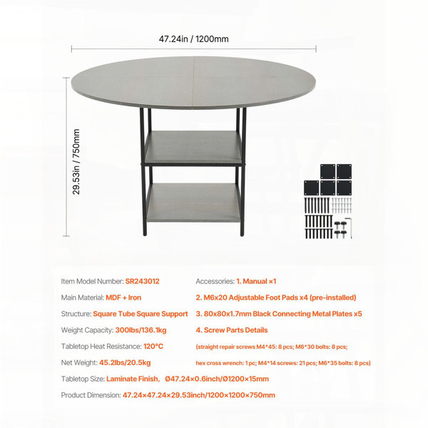 Dimensions du produit