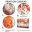 Automne, bouleaux, horizon, paysage d'automne, art mural, salon-906321388-906321394-906321396