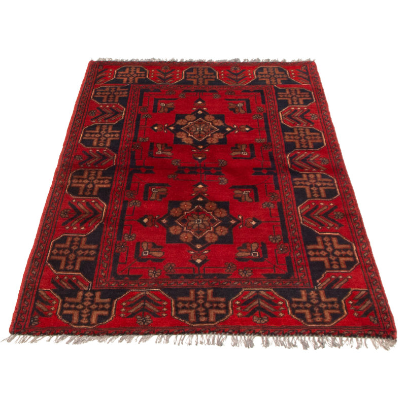 Tapis rouge Finest Khal Mohammadi 3 pi 6 po x 4 pi 9 po