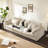 White Polyester Modular Sofa cushion couch