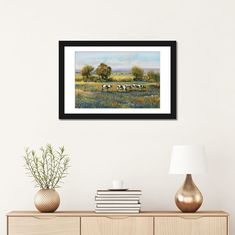 Reproduction de photo sur toile, H 16 po x l 24 po x P 1 po, Papier d'art encadré noir