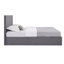 Newry Double (4'6) Upholstered Panel Bed-1521922812