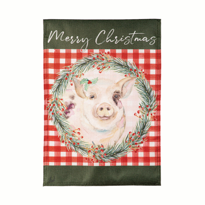 Drapeau de jardin Merry Christmas