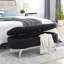 Banc de rangement avec repose-pieds 45,5 pouces-163255936