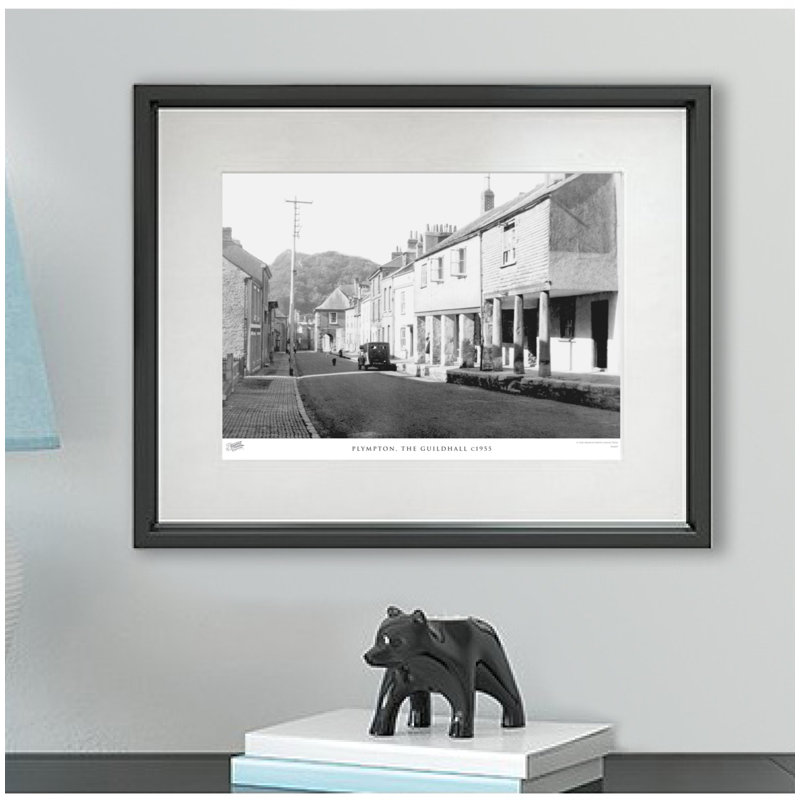 Plympton, The Guildhall C1955 by Francis Frith - Single Picture Frame Print, 45cm H x 60cm W x 2.3cm D
